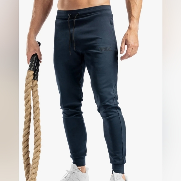 RISE | athletic zip pocket drawstring waist jogger sweatpants - Picture 9 of 9